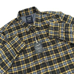 Grayers‎ Heritage Flannels Mens XL Plaid Button Down Long Sleeve Shirt New